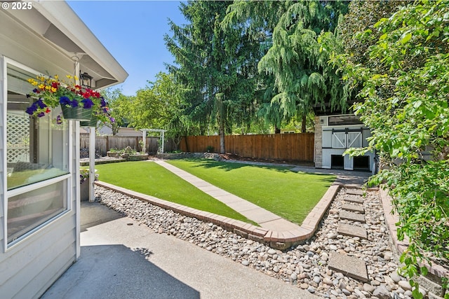 23295 SW Cascade Pl, Sherwood, OR 97140 - view of yard featuring a patio area