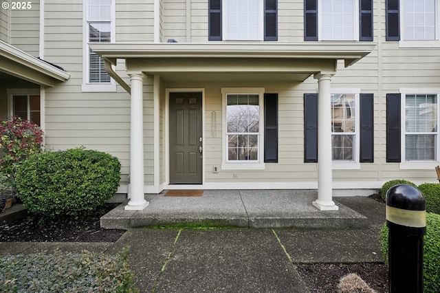 view of property entrance