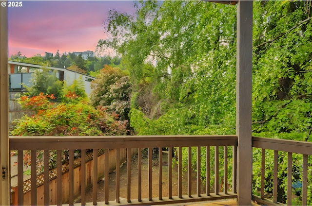 2709 SW 2nd Ave Unit 201, Portland, OR 97201 - view of wooden deck