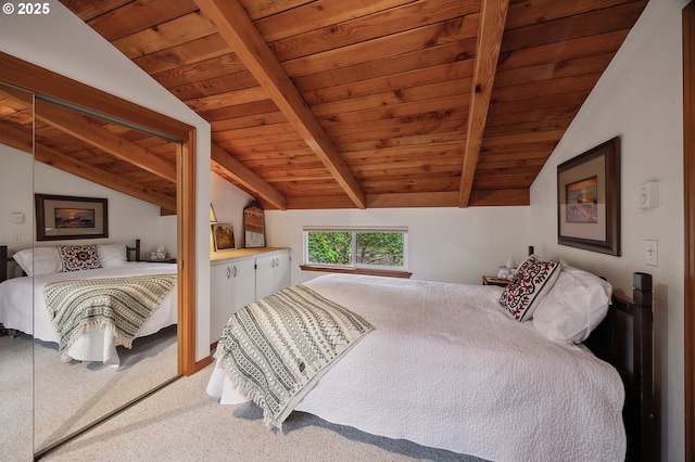231 E Dunoon Pl, Shelton, WA 98584 - carpeted bedroom featuring wooden ceiling