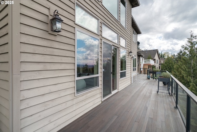 2640 NW Birkendene St, Portland, OR 97229 - view of wooden deck
