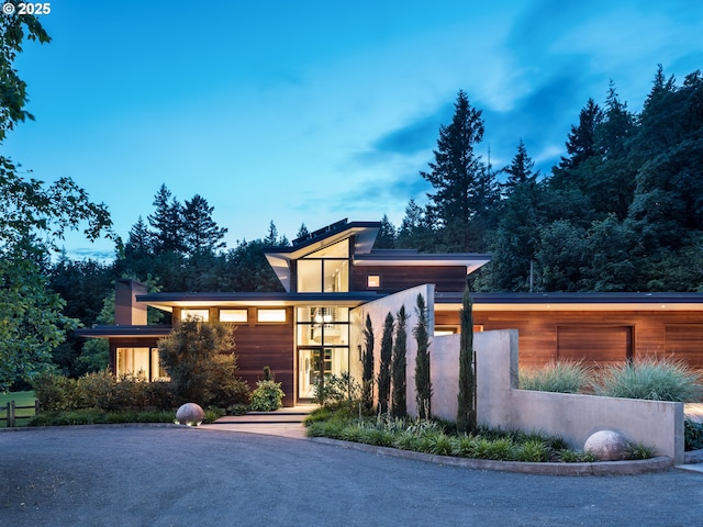 448 NW Skyline Blvd, Portland, OR 97229 - view of contemporary home