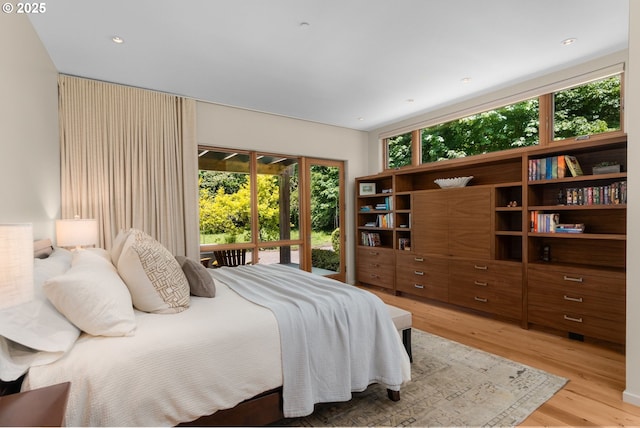 448 NW Skyline Blvd, Portland, OR 97229 - bedroom featuring light wood-style floors