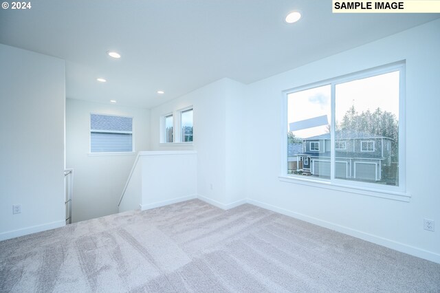 18615 NE 41st Pl Lot 288, Vancouver, WA 98686 - carpeted empty room featuring recessed lighting and baseboards
