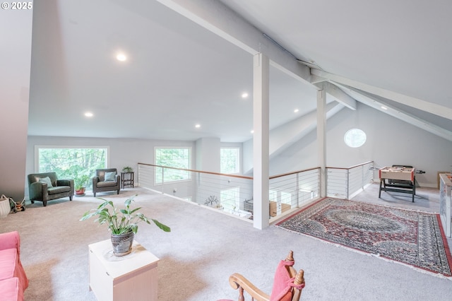 895 Pine Forest Dr, Eugene, OR 97405 - carpeted living room featuring recessed lighting
