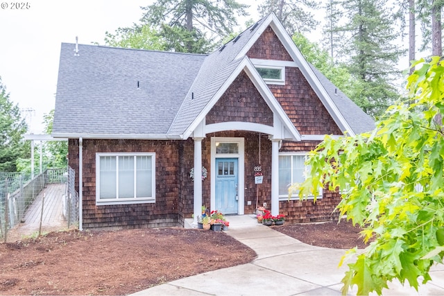 895 Pine Forest Dr, Eugene, OR 97405 - view of front of house with roof with shingles