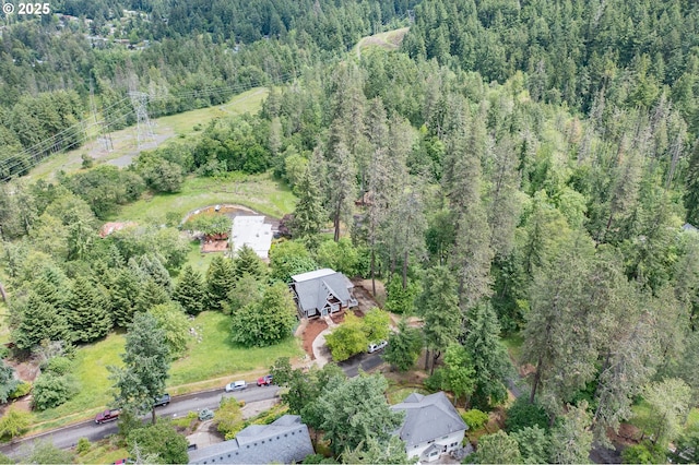 895 Pine Forest Dr, Eugene, OR 97405 - view of property location featuring a heavily wooded area