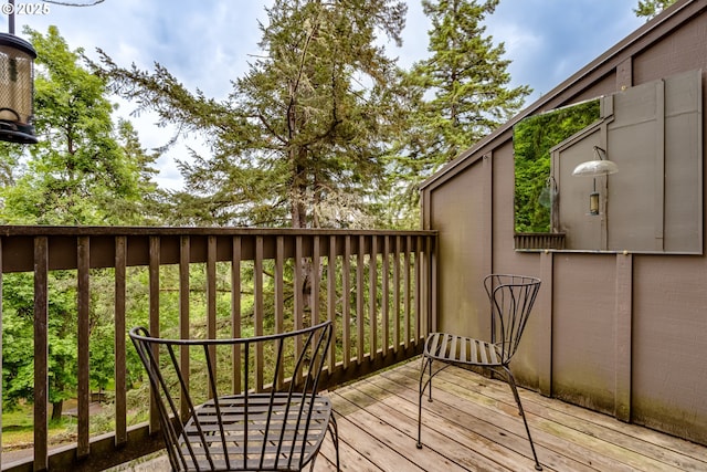 218 Trailside Loop Unit 218, Eugene, OR 97405 - view of wooden terrace
