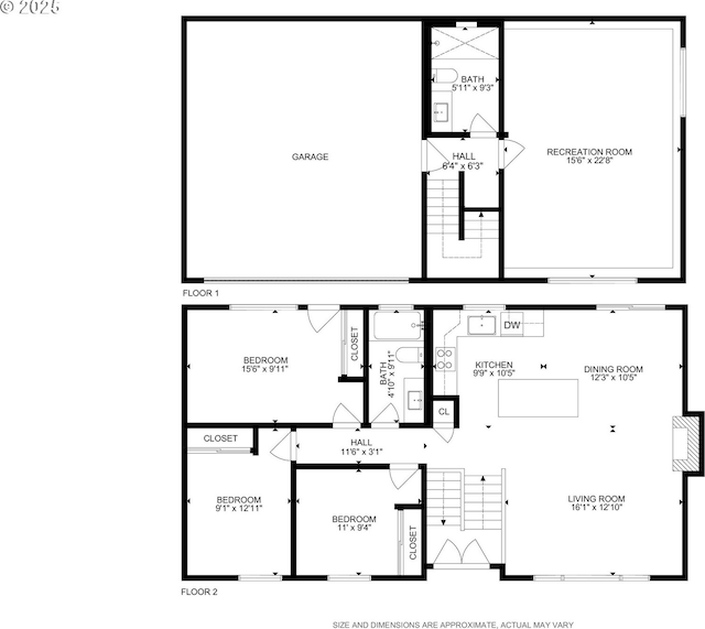 3250 SW Binford Lake Pkwy, Gresham, OR 97080 - view of home floor plan