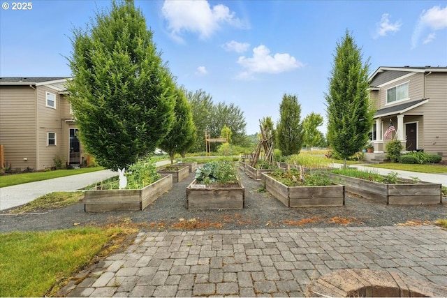 2103 SE 18th Aly, Gresham, OR 97080 - view of patio featuring a vegetable garden