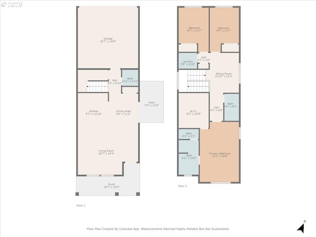2103 SE 18th Aly, Gresham, OR 97080 - view of property floor plan