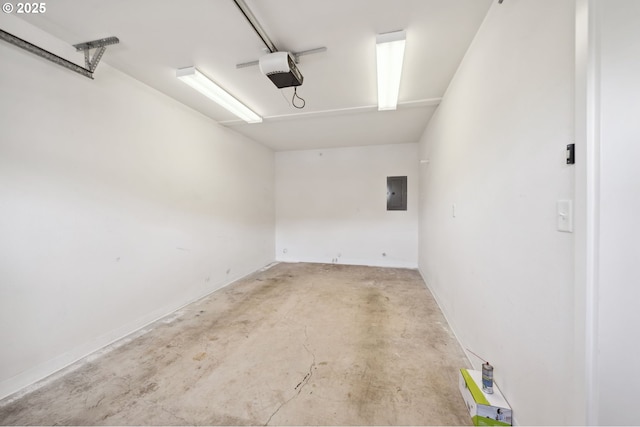 7612 NE 34th Ave Unit A8, Vancouver, WA 98665 - garage with a garage door opener and electric panel