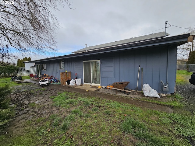 view of rear view of house