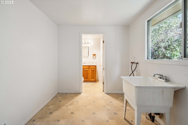 bathroom with sink