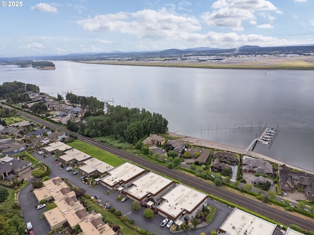 6903 SE Riverside Dr Unit 20, Vancouver, WA 98664 - aerial view of residential area featuring a large body of water