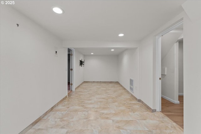 9150 SW Salmon St, Portland, OR 97225 - hall featuring recessed lighting and baseboards