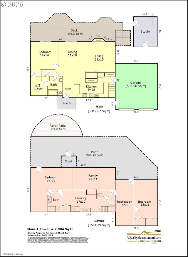 9150 SW Salmon St, Portland, OR 97225 - view of floor plan / room layout