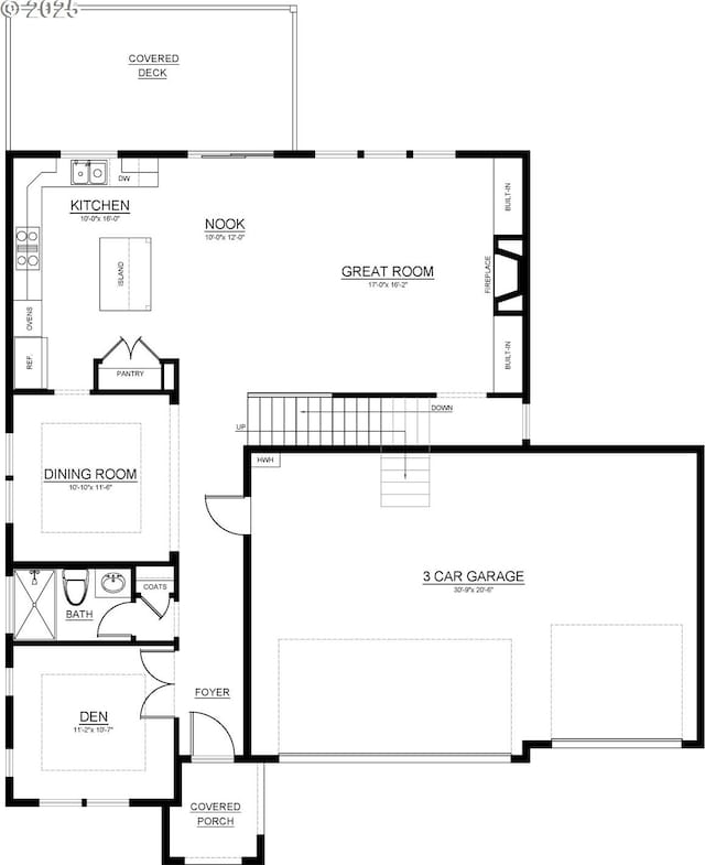17641 NW Layla Dr, Portland, OR 97229 - property floor plan