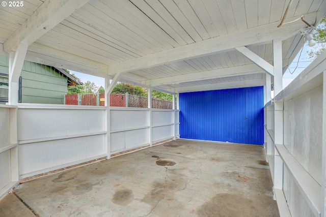 6255 SW Mad Hatter Ln, Beaverton, OR 97008 - view of patio / terrace featuring a carport
