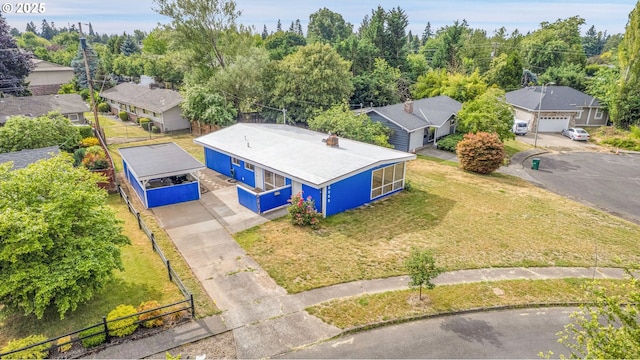 6255 SW Mad Hatter Ln, Beaverton, OR 97008 - aerial perspective of suburban area