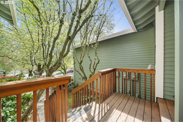 view of deck