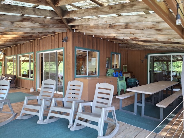 747 N Tenmile, Lakeside, OR 97449 - view of deck