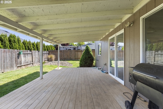 227 Hauser Ct, Molalla, OR 97038 - deck featuring area for grilling