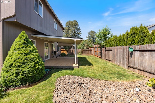 227 Hauser Ct, Molalla, OR 97038 - view of yard featuring a patio