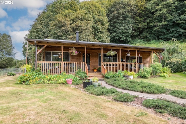11754 Colvin Rd, Clatskanie, OR 97016 - view of front of house with covered porch