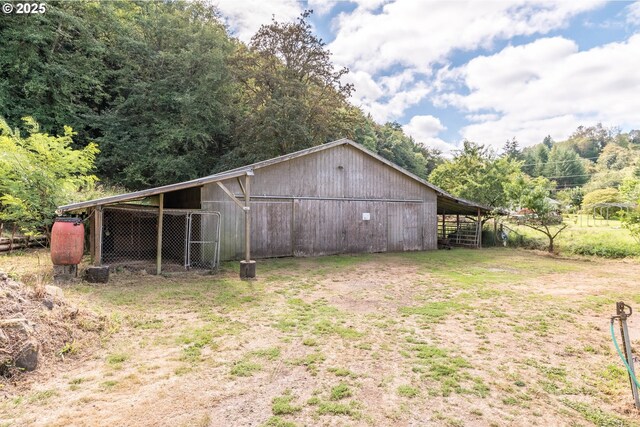 11754 Colvin Rd, Clatskanie, OR 97016 - view of pole building featuring driveway