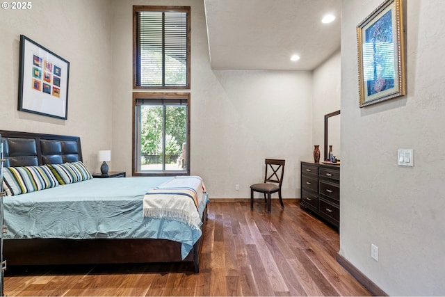 1025 Echo Dr, Roseburg, OR 97470 - bedroom featuring wood finished floors and recessed lighting