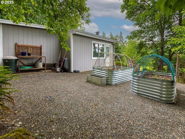 1339 NW 7th Ave, Camas, WA 98607 - view of outbuilding with a vegetable garden