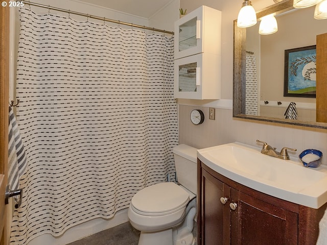 1339 NW 7th Ave, Camas, WA 98607 - full bath with toilet, vanity, and shower / bathtub combination with curtain