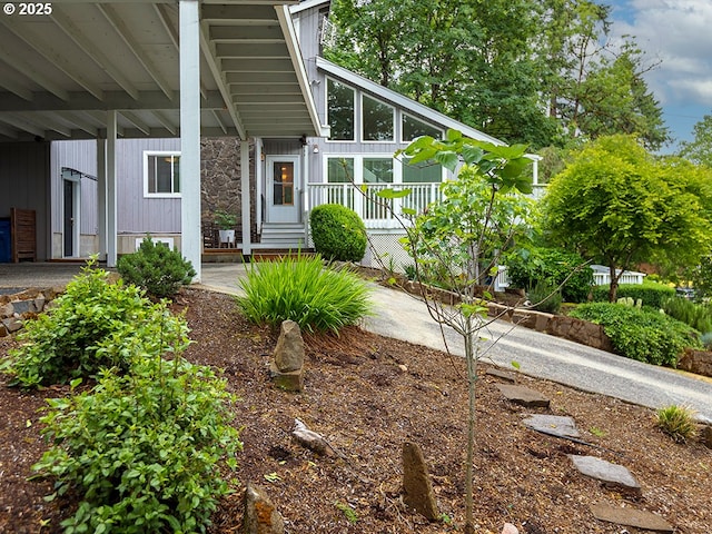 1339 NW 7th Ave, Camas, WA 98607 - property entrance featuring board and batten siding and covered porch