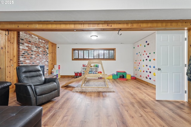 4433 SW 201st Ave, Beaverton, OR 97078 - game room featuring baseboards and wood finished floors