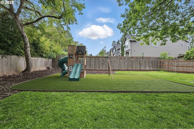 4433 SW 201st Ave, Beaverton, OR 97078 - view of yard with a playground