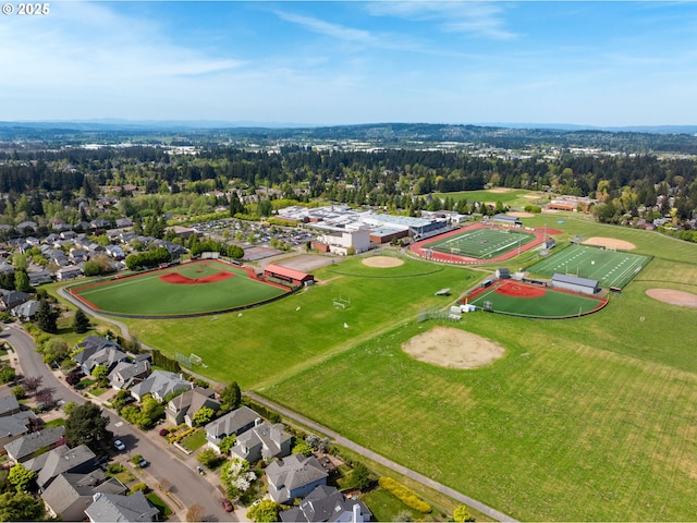 aerial view