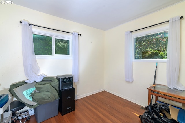560 N 10th St, Coos Bay, OR 97420 - miscellaneous room with wood finished floors and baseboards