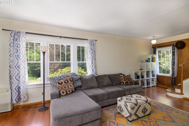 560 N 10th St, Coos Bay, OR 97420 - living area with wood finished floors and healthy amount of natural light