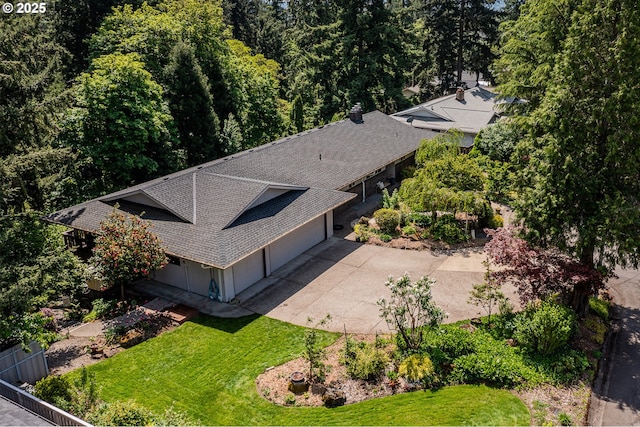 7580 Ridge Dr, Gladstone, OR 97027 - view from above of property