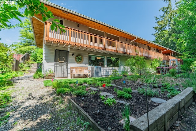 view of rear view of house