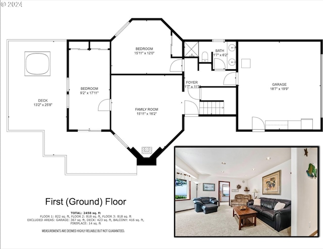 105 NW 45th St Unit 4, Newport, OR 97365 - floor plan
