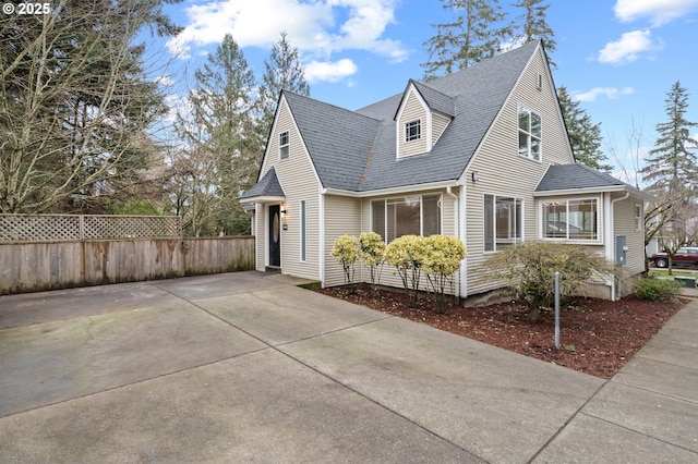 13332 SE Harold St, Portland, OR 97236 - view of home's exterior with fence and roof with shingles