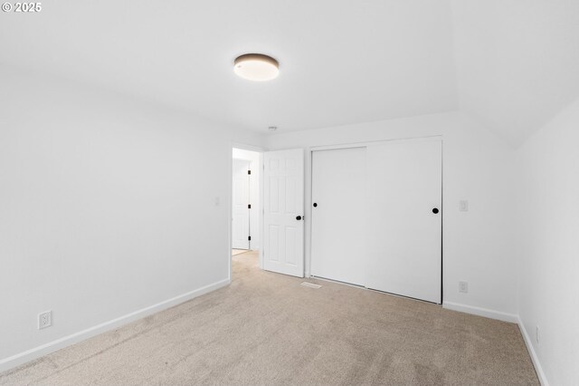 13332 SE Harold St, Portland, OR 97236 - unfurnished bedroom with carpet flooring, baseboards, and a closet