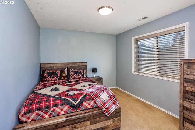 bedroom featuring carpet floors