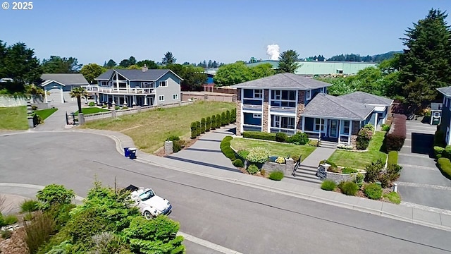 842 Chetco Point Ter, Brookings, OR 97415 - aerial perspective of suburban area