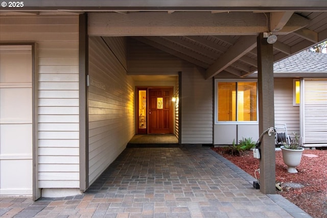 view of property entrance