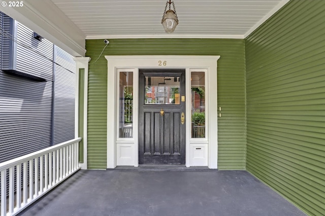 26 NW 22nd Pl, Portland, OR 97210 - view of exterior entry featuring a security system