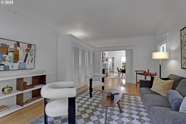 26 NW 22nd Pl, Portland, OR 97210 - living room featuring wood finished floors and healthy amount of natural light