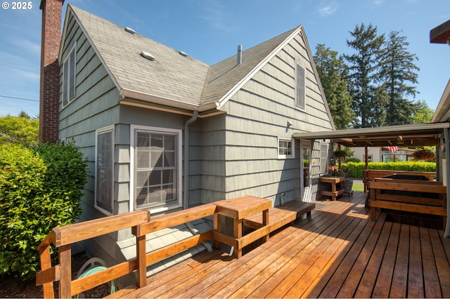 view of deck